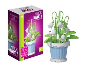 Opakowanie Klocki kwiaty - konwalie w doniczce 91el