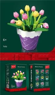 Opakowanie Klocki kwiaty