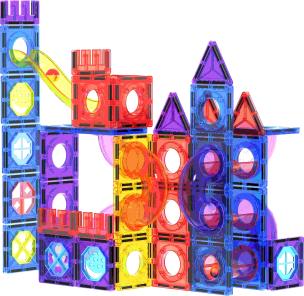 Opakowanie Klocki magnetyczne 100 elementów SP85304  AN01