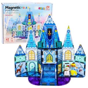 Opakowanie Klocki magnetyczne konstrukcyjne Zamek lodowej...