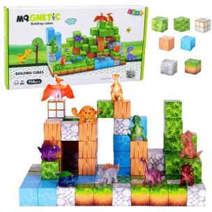 Opakowanie Klocki magnetyczne kostki konstrukcje 3D 114el