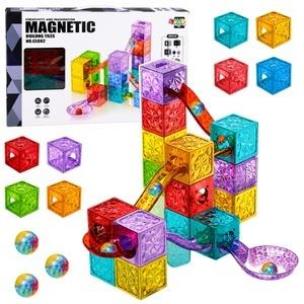 Opakowanie Klocki magnetyczne kostki Tor Kulkow 28el