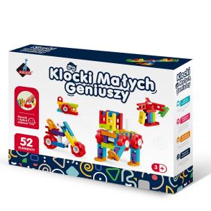 Opakowanie Klocki małych geniuszy Drabinki 52 elementy