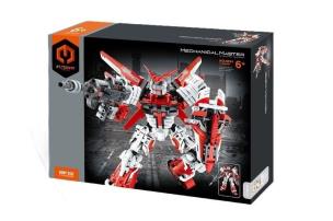 Opakowanie Klocki Mecha Wojownik czerwony 1100el