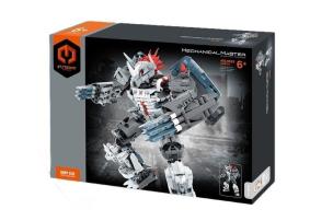 Opakowanie Klocki Mecha Wojownik srebny 965el