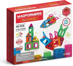 Klocki Mini Plus Set 40el. Wydawca: MAGFORMERS. Multiszop.pl Opakowanie Klocki Mini Plus Set 40el