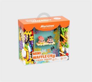 Klocki Mini Waffle City: Food Truck. Wydawca: MARIOINEX. Multiszop.pl Opakowanie Klocki Mini Waffle City: Food Truck