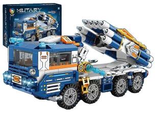 Opakowanie Klocki - Pojazd wojskowy z wyrzutnią rakiet