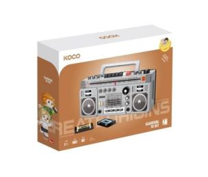 Opakowanie Klocki Radio Retro 1982el