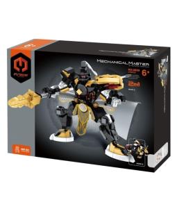 Opakowanie Klocki Robot Tygrys czarny 2w1 370el