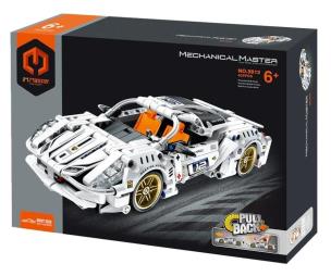 Opakowanie Klocki Super Auto białe 437el