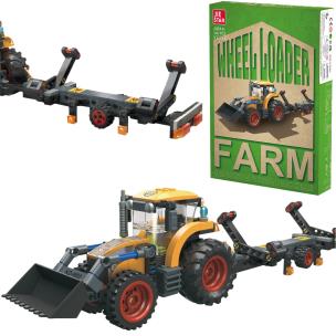 Opakowanie Klocki traktor ładowarka 250 elementów