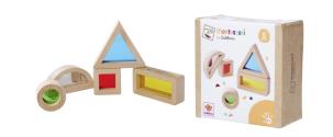 Klocki z okienkami Montessori Eichhorn. Wydawca: SIMBA. Multiszop.pl Opakowanie Klocki z okienkami Montessori Eichhorn