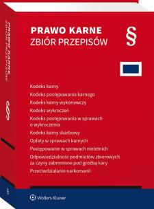 Opakowanie Kodeks karny. Kodeks postępowania karnego. Kodeks karny wykonawczy. Kodeks wykroczeń. Kodeks postępowania w sprawach o wykroczenia. Kodeks karny skarb