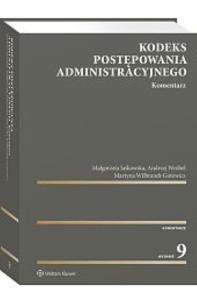 Okładka książki Kodeks postępowania administracyjnego. Komentarz