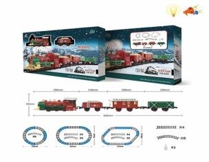 Kolejka dym, światło i dźwięk. Wydawca: Ciuciubabka. Multiszop.pl Opakowanie Kolejka dym, światło i dźwięk