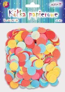 Opakowanie Kółka papierowe 2cm 38g