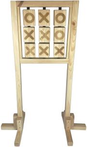 Opakowanie Kółko i krzyżyk drewniane