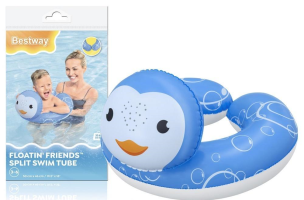 Koło do pływania pingwin 50x46cm. Wydawca: Bestway. Multiszop.pl Opakowanie Koło do pływania pingwin 50x46cm