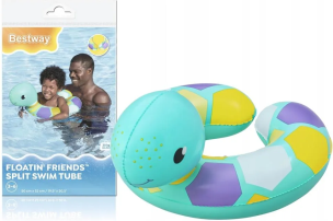 Koło do pływania żółw 50x52cm. Wydawca: Bestway. Multiszop.pl Opakowanie Koło do pływania żółw 50x52cm