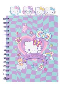 Opakowanie Kołobrulion A5 100k. kratka z główkami Hello Kitty pink wzór 2