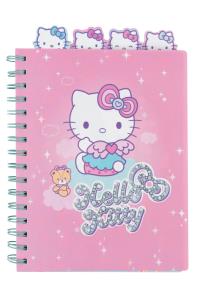 Opakowanie Kołobrulion A5 100k. kratka z główkami Hello Kitty pink wzór 3