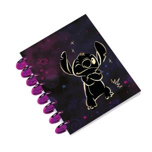 Kołobrulion A5 Disney Gold Stitch big ring 100 kartek wzór 1. Wydawca: Patio. Multiszop.pl Opakowanie Kołobrulion A5 Disney Gold Stitch big ring 100 kartek wzór 1