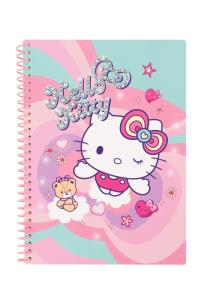 Opakowanie Kołobrulion B5 100k. kratka plastikowa spirala Hello Kitty pink wzór 3