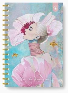 Kołonotatnik ozdobny B5/160K kratka Fashion. Wydawca: Cozywood. Multiszop.pl Opakowanie Kołonotatnik ozdobny B5/160K kratka Fashion