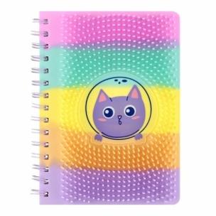 Kołonotes silikon A5 Cat. Wydawca: Starpak. Multiszop.pl Opakowanie Kołonotes silikon A5 Cat