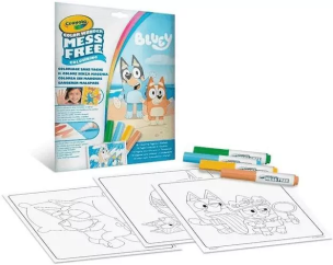 Kolorowania Wonder Bluey CRAYOLA. Wydawca: Crayola. Multiszop.pl Opakowanie Kolorowania Wonder Bluey CRAYOLA