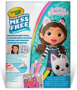 Kolorowania Wonder Gabbys Dollhouse CRAYOLA. Wydawca: Crayola. Multiszop.pl Opakowanie Kolorowania Wonder Gabbys Dollhouse CRAYOLA