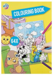 Opakowanie Kolorowanka 64 strony, żółta