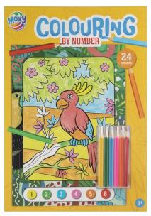 Opakowanie Kolorowanka A4, 24 wzory
