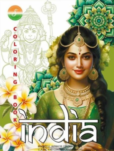 Opakowanie Kolorowanka A4 pionowa 8 obrazków India zielony