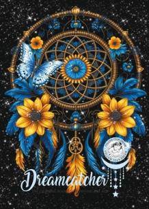 Opakowanie Kolorowanka A4 pionowa 8 obrazków Łapacz snów niebieskie