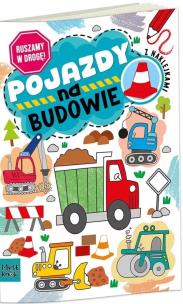 Okładka książki Kolorowanka A4 RUSZAMY W DROGĘ - POJAZDY NA...