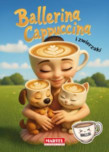 Okładka książki Kolorowanka Ballerina Cappuccina i zwierzaki...