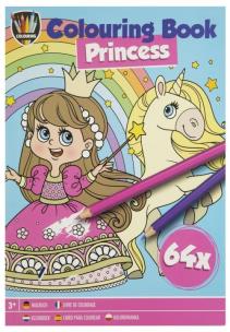 Opakowanie Kolorowanka Księżniczka