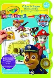 Opakowanie Kolorowanka Kształty i kolory Psi Patrol CRAYOLA