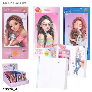 Opakowanie Kolorowanka mini Top Model z dźwiękiem w kształcie telefonu 1szt.mix 13576A