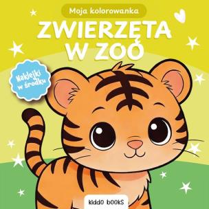 Okładka książki Kolorowanka moja zwierzęta w zoo