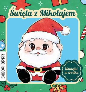 Okładka książki Kolorowanka. Święta z Miikołajem