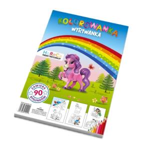 Opakowanie Kolorowanka wyrywanka A4 dla hoteli, restauracji..