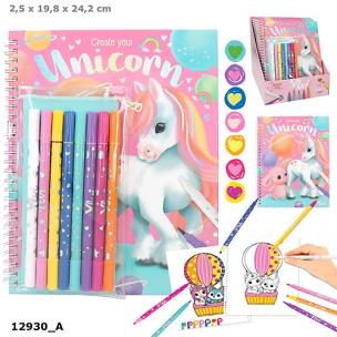 Opakowanie Kolorowanka z magicznymi flamastrami Jednorożec Ylvi 12930A