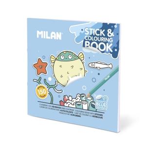 Kolorowanka z naklejkami Blue Oddyssey MILAN. Wydawca: MILAN. Multiszop.pl Opakowanie Kolorowanka z naklejkami Blue Oddyssey MILAN