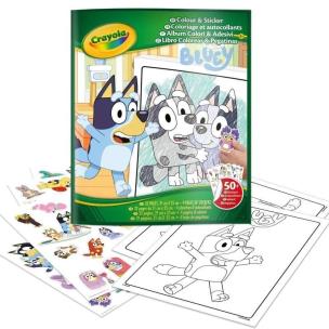 Opakowanie Kolorowanka z naklejkami Bluey CRAYOLA