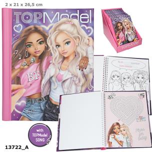 Kolorowanka ze światełkiem LED i dźwiękiem Top Model Me BFF 13722A. Wydawca: DEPESCHE. Multiszop.pl Opakowanie Kolorowanka ze światełkiem LED i dźwiękiem Top Model Me BFF 13722A