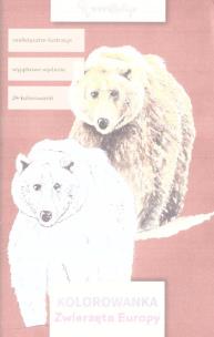 Okładka książki Kolorowanka. Zwierzęta Europy