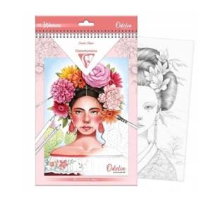 Opakowanie Kolorowanki A4 Odelia Women - Emmanuelle Colin